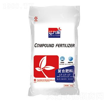 含黃腐酸鉀高塔顆粒全水溶復(fù)合肥料17-17-17-芯力源-紅四方