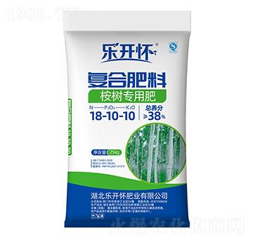 桉樹專用復(fù)合肥料18-10-18+TE-樂開懷-新洋豐肥業(yè)