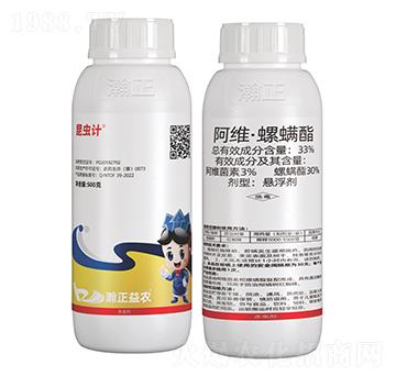 33%阿維·螺螨酯懸浮劑-昆蟲(chóng)計(jì)-瀚正益農(nóng)