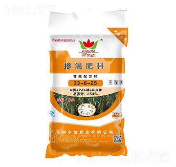 甘蔗配方摻混肥料23-6-25-利爾達(dá)肥業(yè)