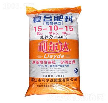 硫酸鉀復(fù)合肥料15-10-15-利爾達(dá)肥業(yè)