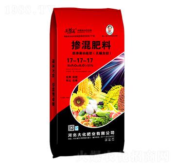 51%防滲漏功能型摻混肥料17-17-17-大化肥業(yè)