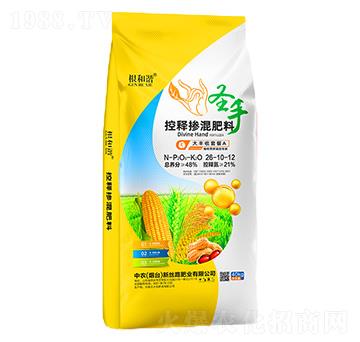 控釋摻混肥料26-10-12-根和諧-大化肥業(yè)