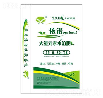 依諾大量元素水溶肥15-5-30+TE-三農(nóng)肥業(yè)