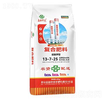 硫酸鉀型復合肥料13-7-25-嘉新中農